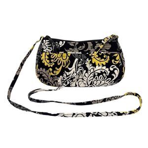 Vera Bradley Baroque Floral Print Frannie Convertible Crossbody Shoulder Bag